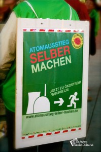 19. Anti-Atom-Montagsspaziergang am 21. März 2011 in Saarbrücken