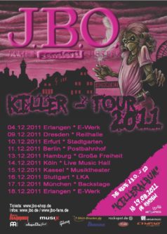 J.B.O. Killeralbum und Killer-Tour 2011