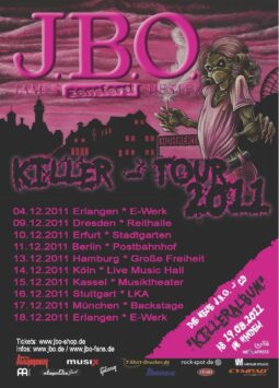 Flyer J.B.O. Killer-Tour 2011