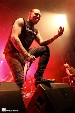 Combichrist, Batschkapp Frankfurt, 26.06.2016. Foto: Andrea Jaeckel-Dobschat.