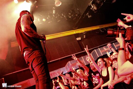 Combichrist, Batschkapp Frankfurt, 26.06.2016. Foto: Andrea Jaeckel-Dobschat.