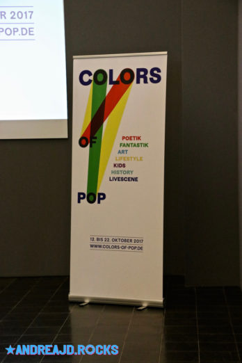 Pressekonferenz: „Colors Of Pop“ Festival für Popkultur