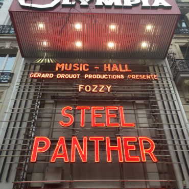 Steel Panther am 28.01.2018 im L'Olympia Paris